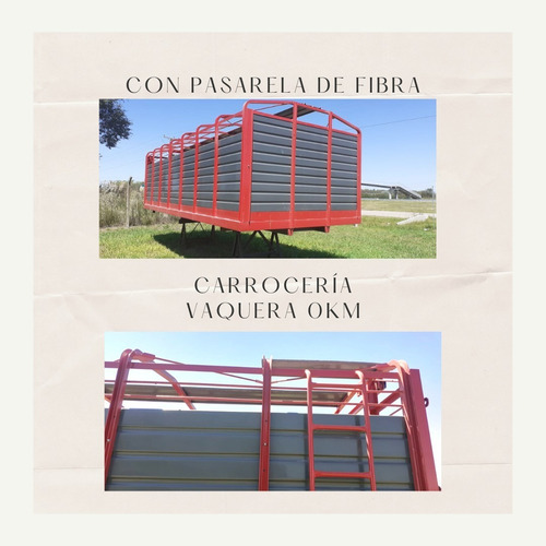 Carrocería Vaquera Nueva Lista Para Entregar!!!