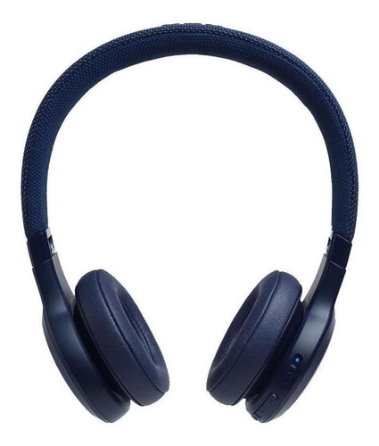 Fone de ouvido on-ear gamer sem fio JBL Live 400BT JBLLIVE400BT azul