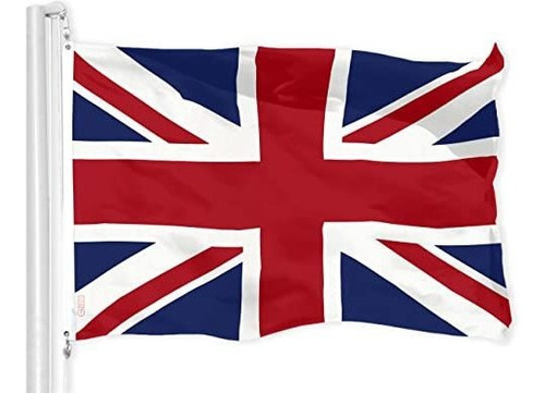 Bandera Para Exterior De Reino Unido Uk 3x5 Pies