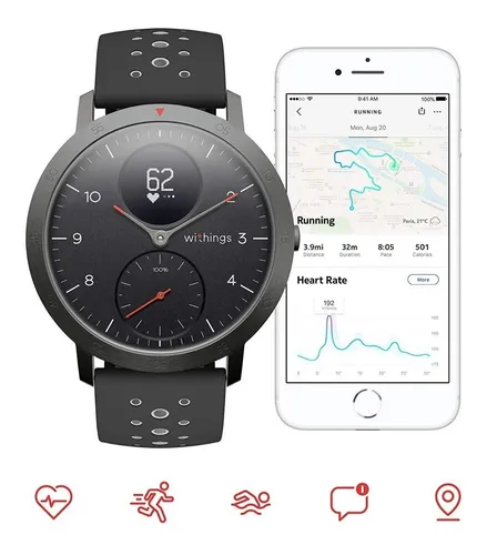 Reloj Smartwatch Withings 40mm Gps A Pedido!