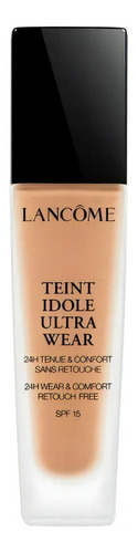 Base de maquillaje líquida Lancôme Idole Ultra 24H Wear & Confort Retouch Free FPS 15 08 Caramel tono caramelo - 30mL