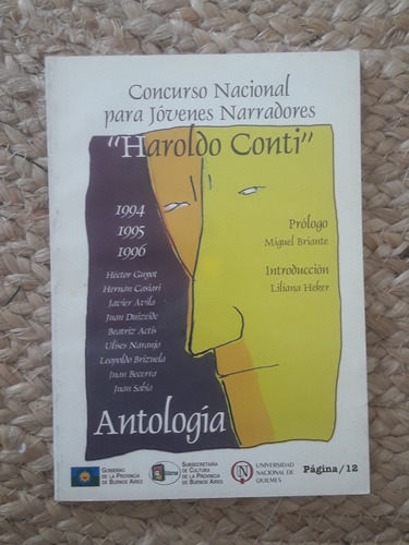 Concurso Haroldo Conti Analogía Cuentos Libro 1990