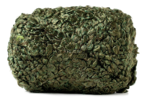 Lanas Astrakanato Acrílica Boucle Siliconado Ovillo X 100 Gs