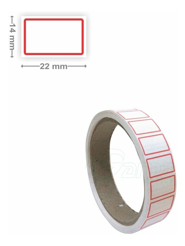 Etiqueta Padrão Multiuso N°2 - Pct C/ 10 Rolos