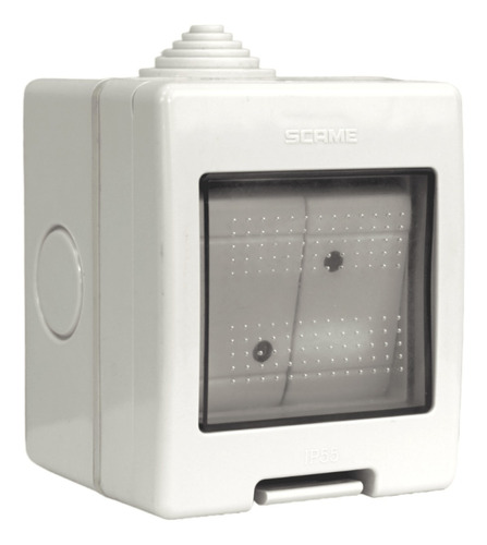 Hidrobox S/p Interruptor Doble 9/15 Armado Ip55 Scame