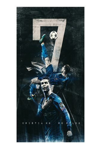 Póster Papel Fotográfico Real Madrid Chilena Cristiano 40x80