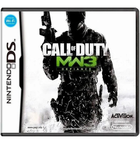 Jogo Call Of Duty Mw3 Modern Warfare 3 Para Nintendo Ds
