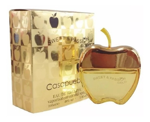 Perfume Casapueblo Sweet&passion Gold Volumen de la unidad 100 mL