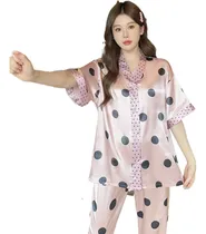 Comprar Ll Conjuntos Pijamas Y Pijamas Seda Helada Verano Para