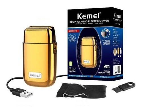 Kemei Acabamento I32s E Shaver Km Tx1 Dourado