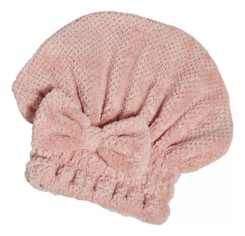 2 Toalla Para Secar El Cabello, Envolturas Para El Rosa