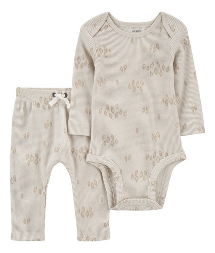 Conjunto Pantalón Térmico Floral Body - Bebé Niña, Carters