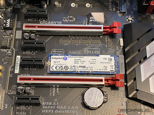 Disco Sólido Ssd Interno Kingston Nv2 Snvs/1tb Pc-laptop Color Negro