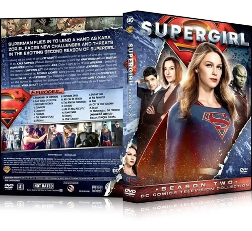 Box Supergirl 2ª Temporada [ Melissa Benoist ] | Frete grátis