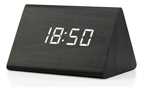 Moderno Reloj Despertador Con Indicador De Temperatura Y Ca.