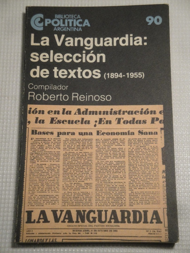 R. Reinoso - La Vanguardia: Selección De Textos (1894-1955)