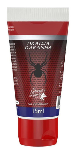 Tirateia D'aranha Gel Lubrificante Íntimo Para Massagem