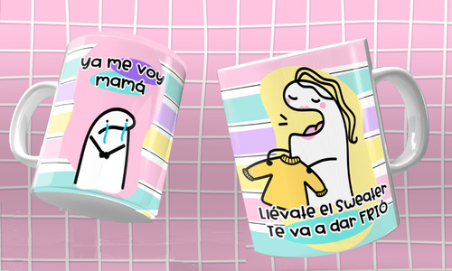 Imagen 3 de 10 de Diseños Plantillas Sublimar Tazas / Día De La Madre Flork
