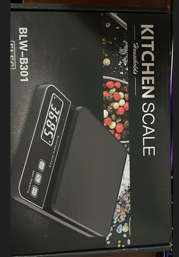 Gramera Digital Pesa Gramera Cocina Pesa Alimentos 5kg/ 1g