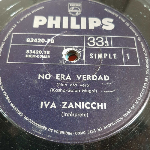 Simple Iva Zanicchi Philips 83420 C26