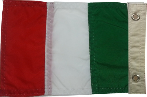 Imagem 2 de 3 de Bandeira Para Moto Dupla Face Itália