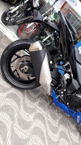 Imagem 6 de 9 de Suzuki Gsx-s 750a 2020 Azul Impecável