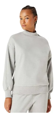 Blusão Feminino Moletom Peluciado Oversized - Hering - 060d