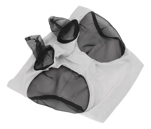 Máscara Facial De Caballo, Orejas, Malla, Mosca, Transpirabl