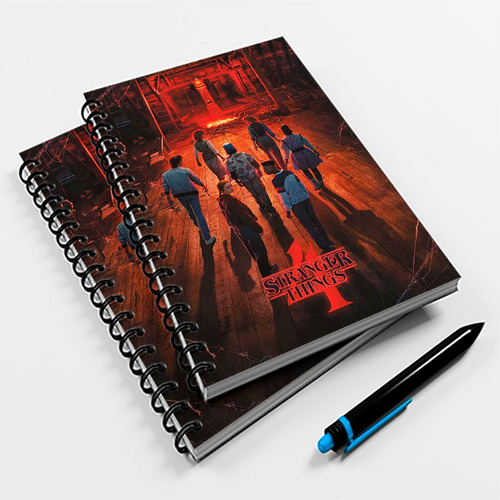 Caderno Universitário 10 Mat Stranger Things Mod.03