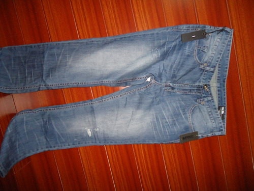 Jeans Bufallo By David Bitton Vintage Slim Straight Talla 34