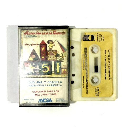 Duo Ana Y Graciela - Antes De Ir - Cassette Original 1986