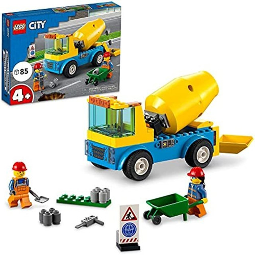 Lego City Cement Mixer Truck 60325 - Kit De Construcción De