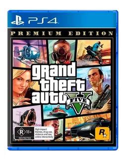 Gta V 5 Grand Theft Auto Ps4 Fisico Sellado Nuevo Original