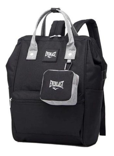 Mochila Everlast Urbana 21784 color negro 17L