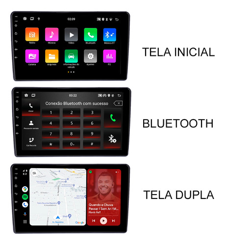 Central Multimidia Android Focus 2014 A 19 Gps Wifi Carplay