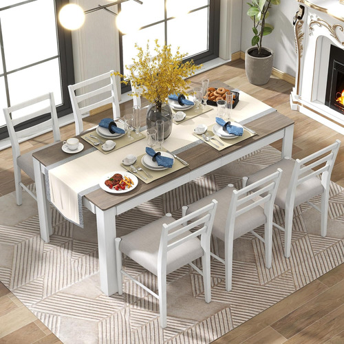 Mesa Extensible Multifuncional De Madera Con Hojas 12 Pulgad