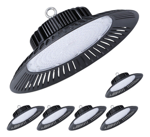 Pack 6 Focos Campana Lámpara Ufo Led 200w Techo Iluminación