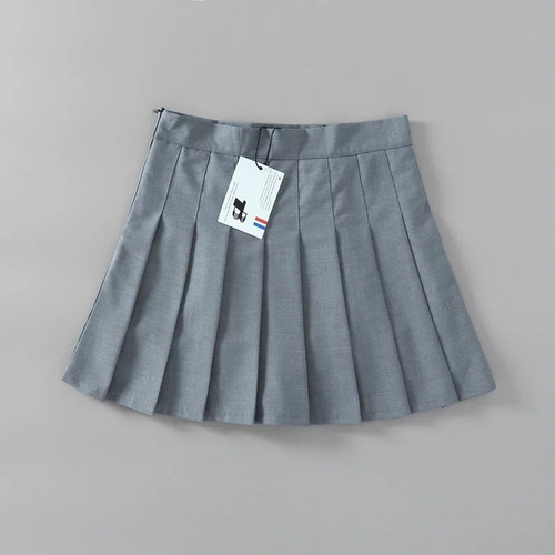 Falda Plisada De Cintura Alta Para Mujer, Faldas De Coreano