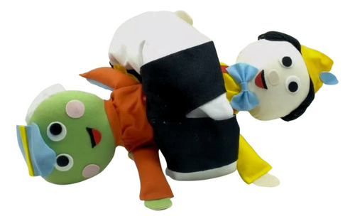 Full- Boneco Pinóquio, Gepeto E Grilo - 3 Personagens !!!