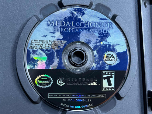 Medal Of Honor European Assault Gamecube Nintendo Original (Usado)