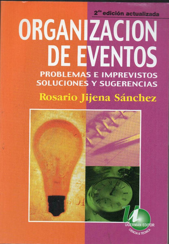 Organización De Eventos - Sánchez - Ugerman - B923 (Usado)