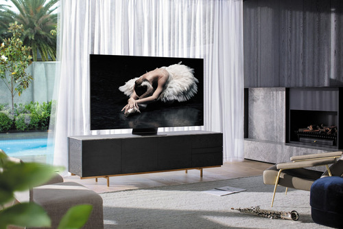 Imagem 9 de 12 de Samsung Smart Tv Qled 8k Q800t 65 , Processador Com Ia