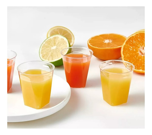 Pack 20 Mini Vasos Acrilico 50ml Para Shots / Postre