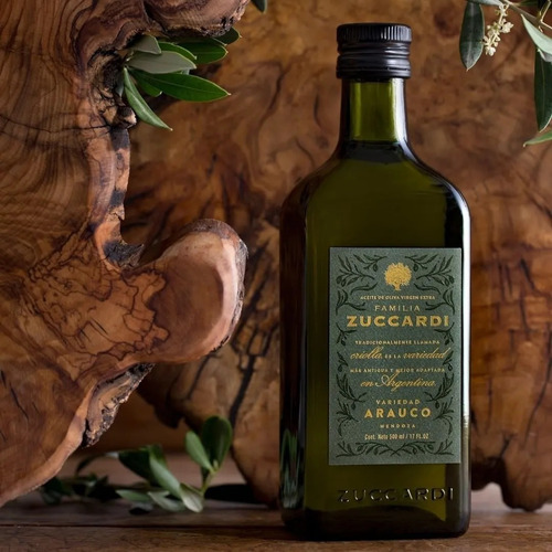 Imagen 4 de 7 de Aceite De Oliva Familia Zuccardi Arauco 500ml