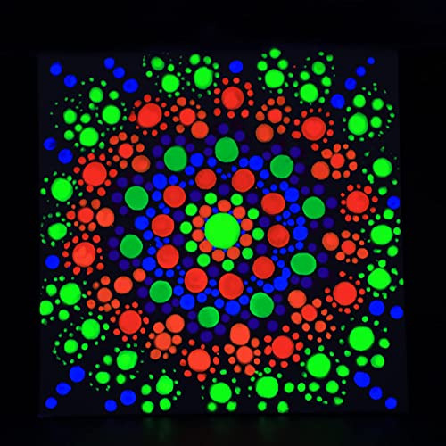 Pintura Que Brilla En La Oscuridad Artecho, Set De 6, 59ml