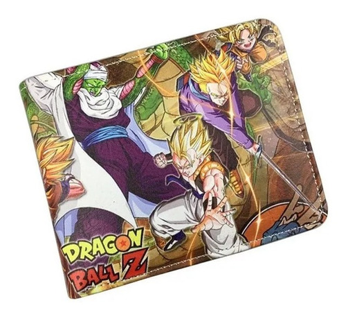 Dragon Ball Z Super Gt - Cartera Goku Vegeta Broly Androide