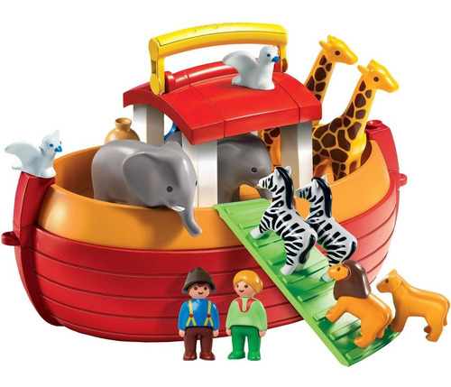 Arca De Noé Para Llevar Contigo Playmobil 1.2.3 6765