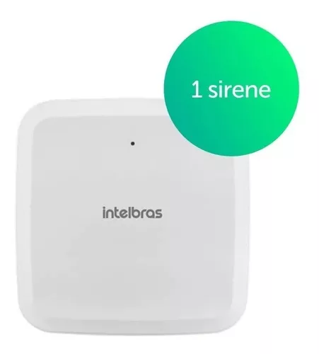 Kit De Sistema De Alarme S/ Fio Amt 8000 Slim Intelbras