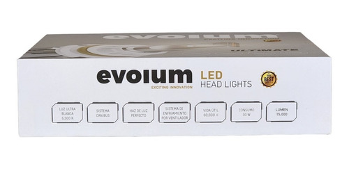 Focos Led 9005 Chevrolet Aveo 2024 2025 15000lm Luz Alta Csp