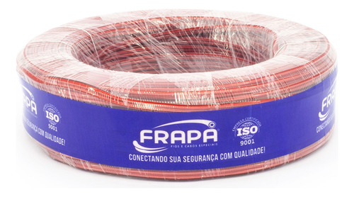 Fio Cabo Paralelo Cristal Automotivo Bicolor 2x0,75mm 50mts